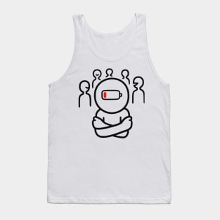 Social Energy Funny Tank Top